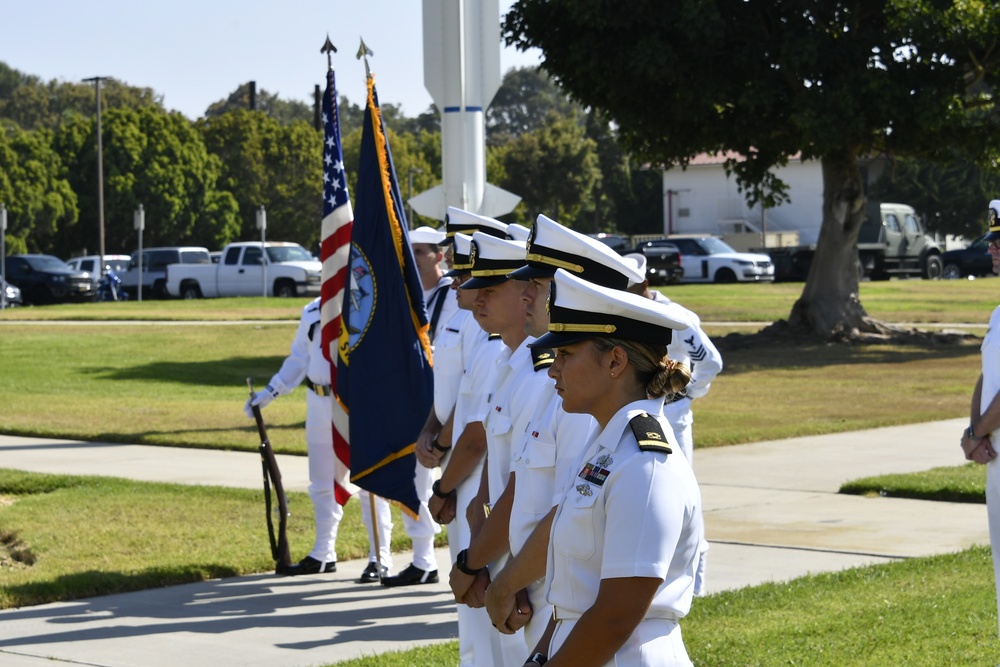 CSFE Holds Change of Command Ceremony onboard Port Hueneme