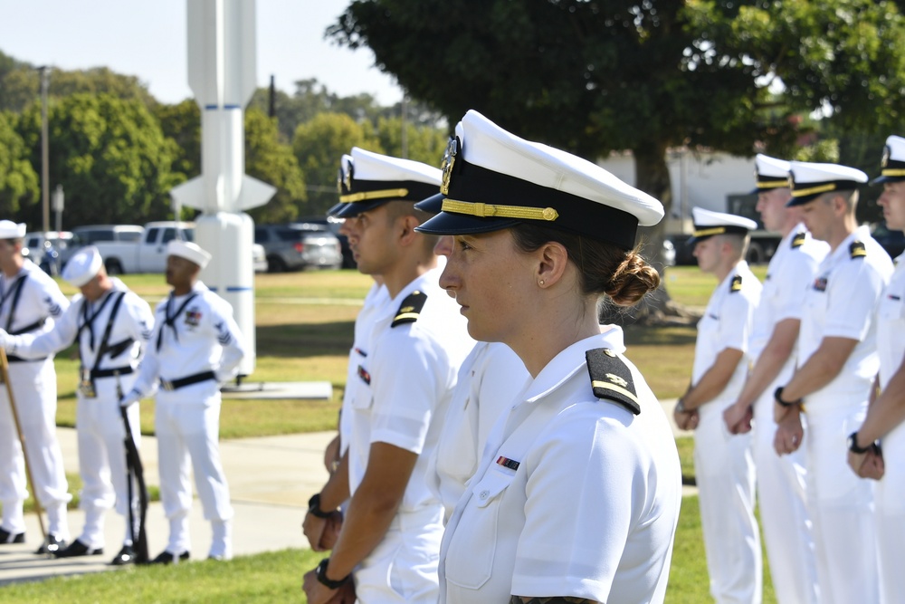 CSFE Holds Change of Command Ceremony onboard Port Hueneme