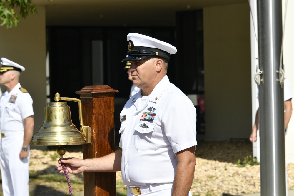 CSFE Holds Change of Command Ceremony onboard Port Hueneme