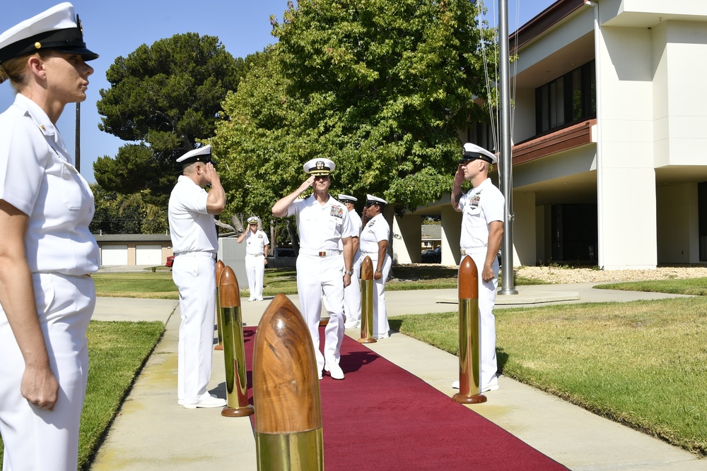 CSFE Holds Change of Command Ceremony onboard Port Hueneme