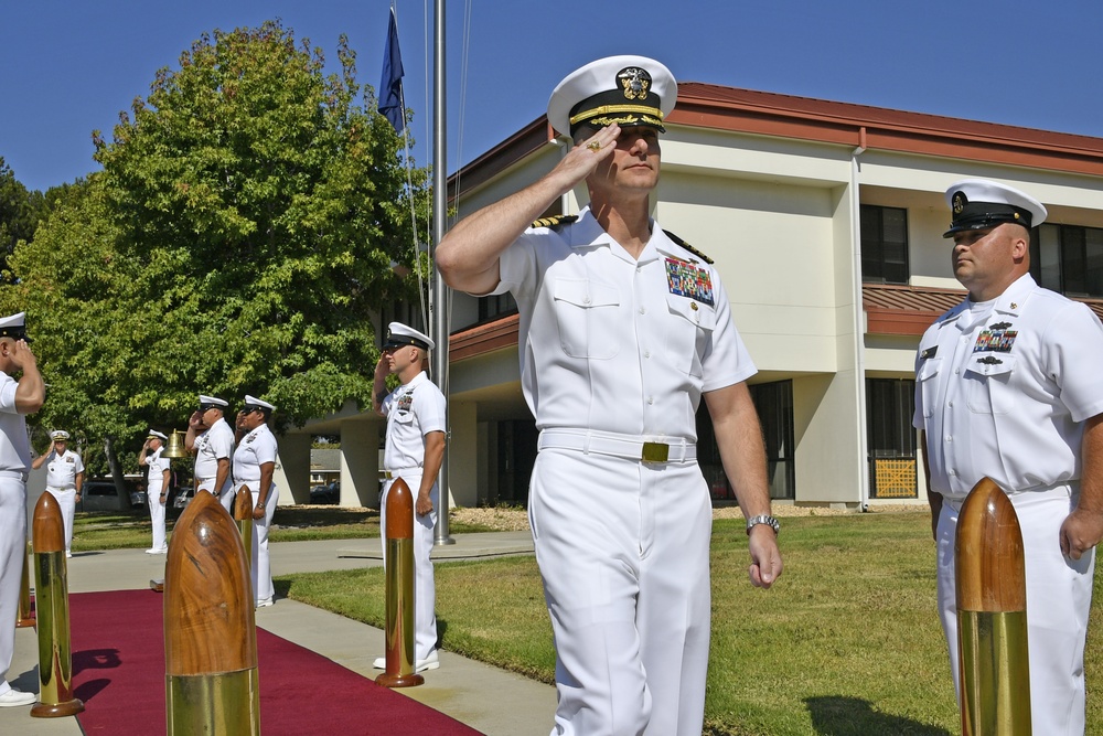 CSFE Holds Change of Command Ceremony onboard Port Hueneme