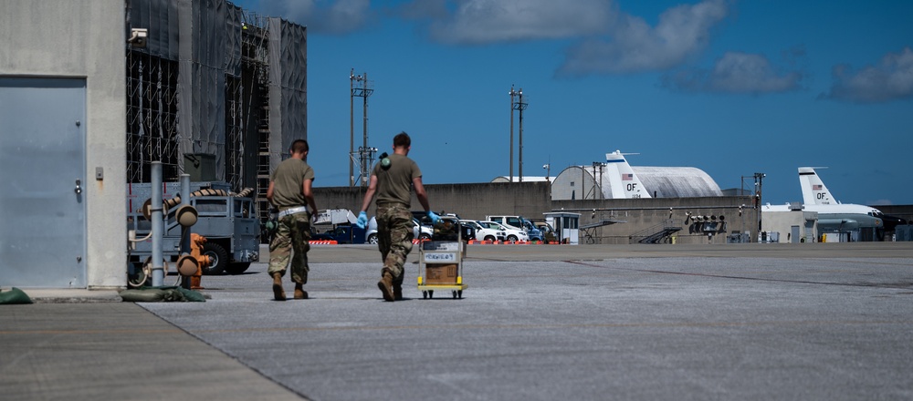 961st AMU maintains eyes in the sky