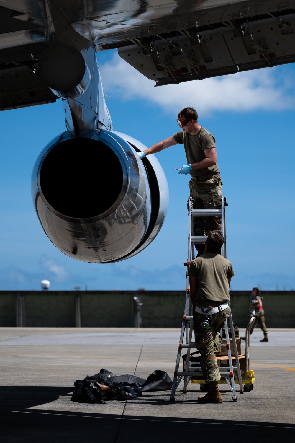 961st AMU maintains eyes in the sky