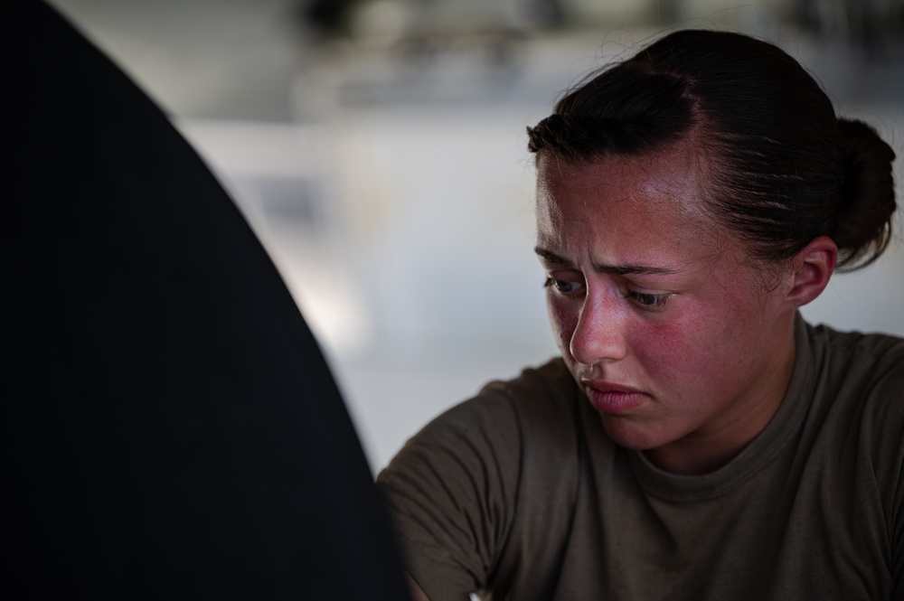 961st AMU maintains eyes in the sky