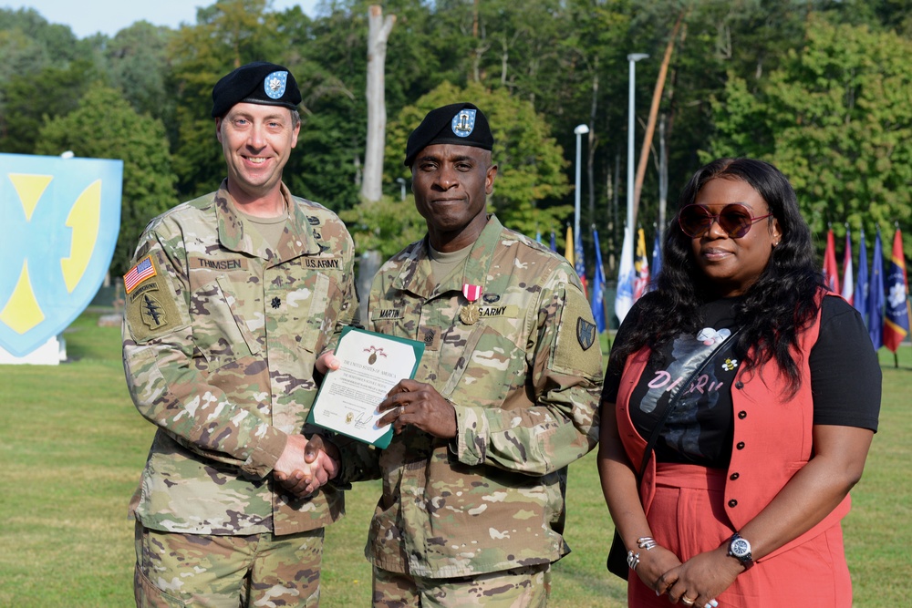 21st Special Troops Battalion Change of Responsibility Ceremony