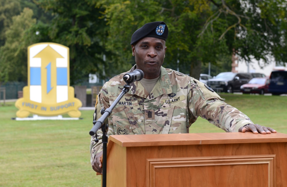 21st Special Troops Battalion Change of Responsibility Ceremony