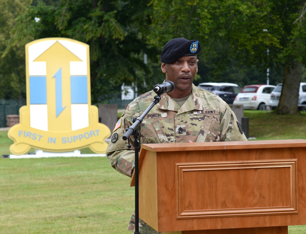 21st Special Troops Battalion Change of Responsibility Ceremony