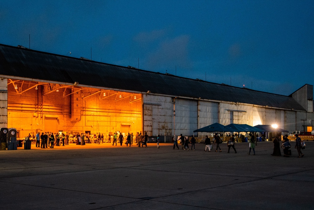 Evacuees from Afghanistan Arrive at Naval Station Rota