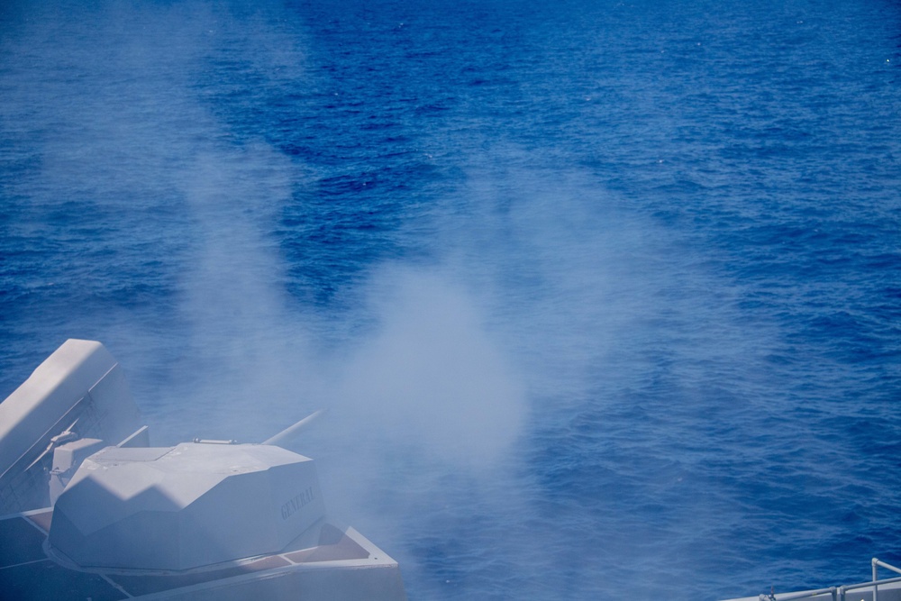 USS Portland (LPD 27) Mk46 Exercise