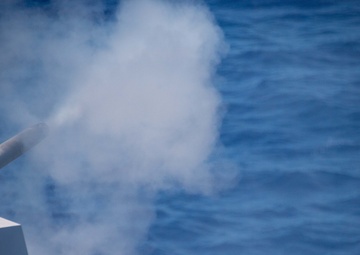 USS Portland (LPD 27) Mk46 Exercise