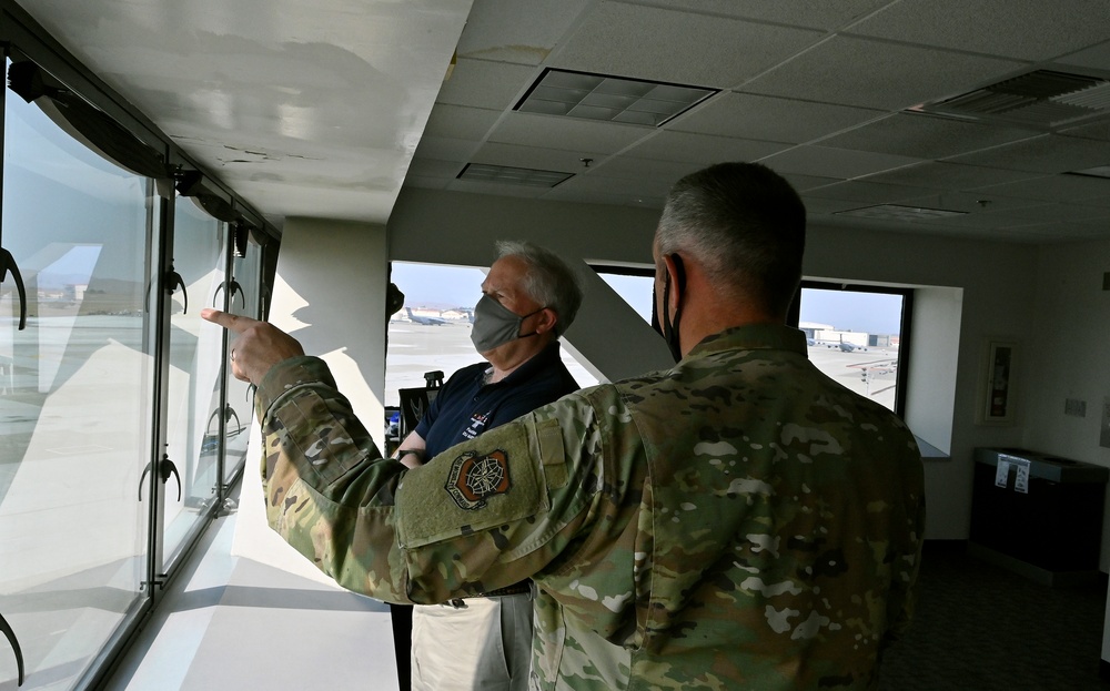 Dvids Images Secaf Kendall Visits Travis Afb California Image Of