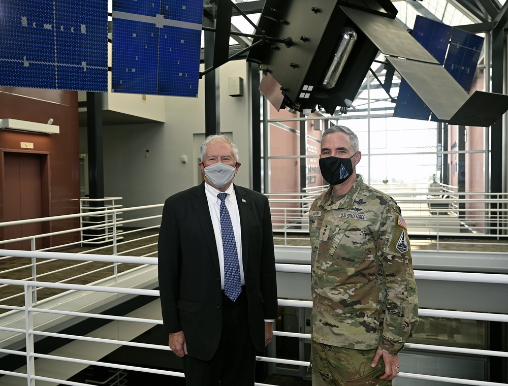 SecAF Kendall visits Peterson Space Force Base