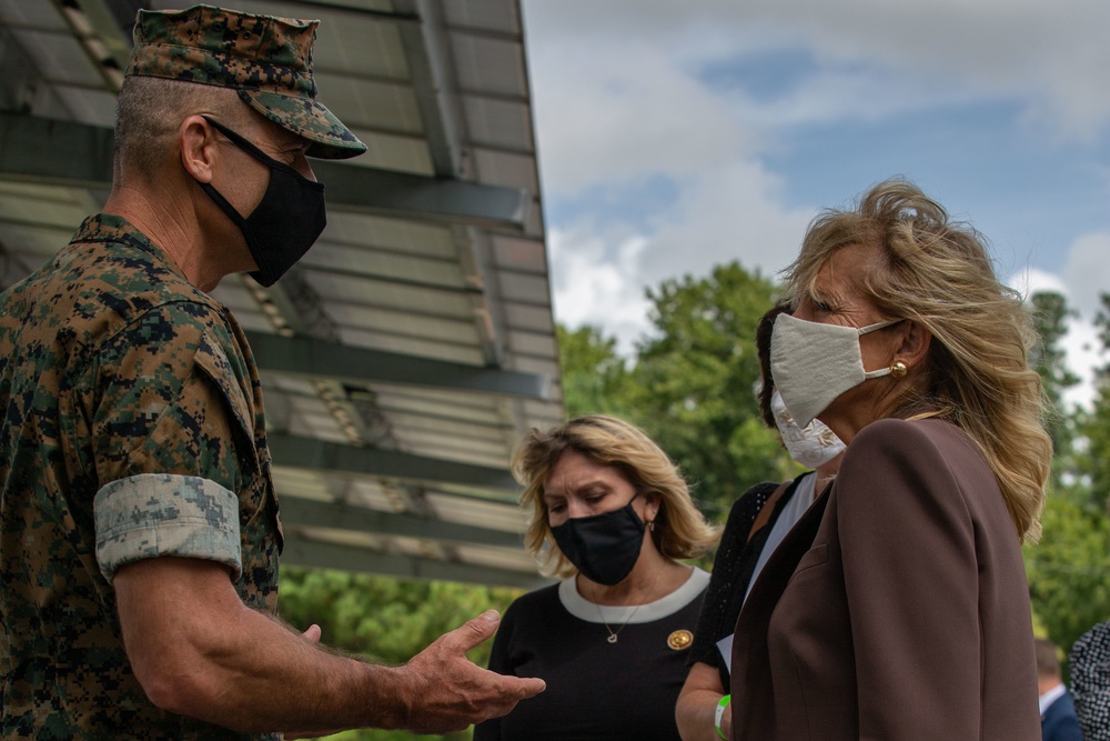 FLOTUS Visits MCB Camp Lejeune as part of Joining Forces