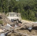 Spreading Debris at Landfill