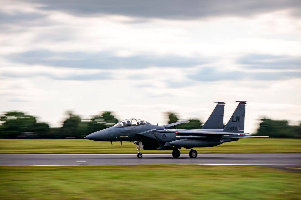 492d FS, RAF Fairford partner for ACE Exercise