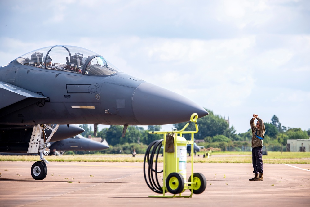 492d FS, RAF Fairford partner for ACE Exercise