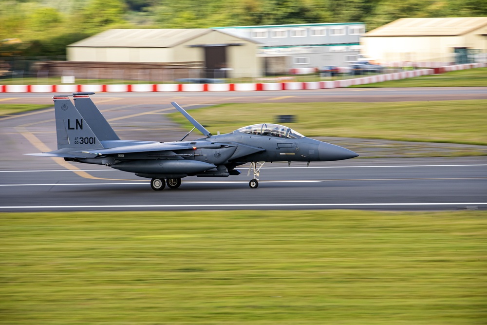 492d FS, RAF Fairford partner for ACE Exercise