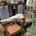 Damaged Pulpit Chairs From Flooding at Church