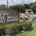 Debris at Roadside at First Free Will Baptist Church