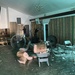 Interior of First Free Will Baptist Church After Flooding