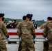 U.S. Army Soldiers with Bravo Company,1st Battalion, 3D U.S. Infantry Regiment, had the honorable duty to serve as the Dignified Transfer Team