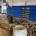 Gymnasium Floor Being Removed Due To Flooding