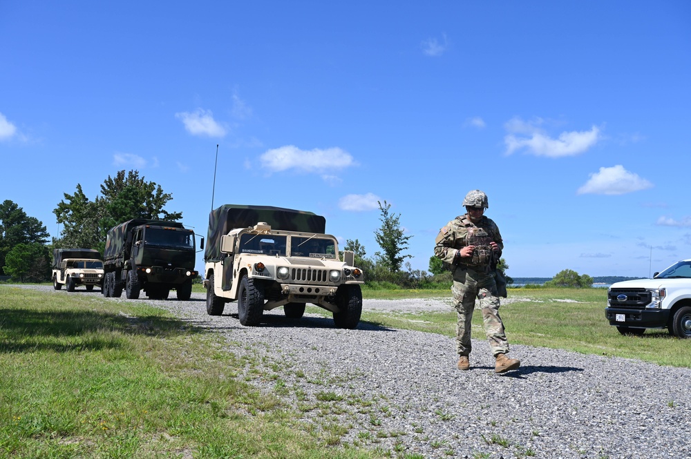 Joint tactical convoy operations training