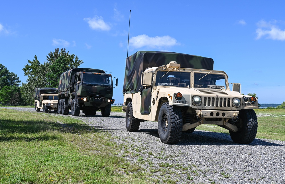 Joint tactical convoy operations training