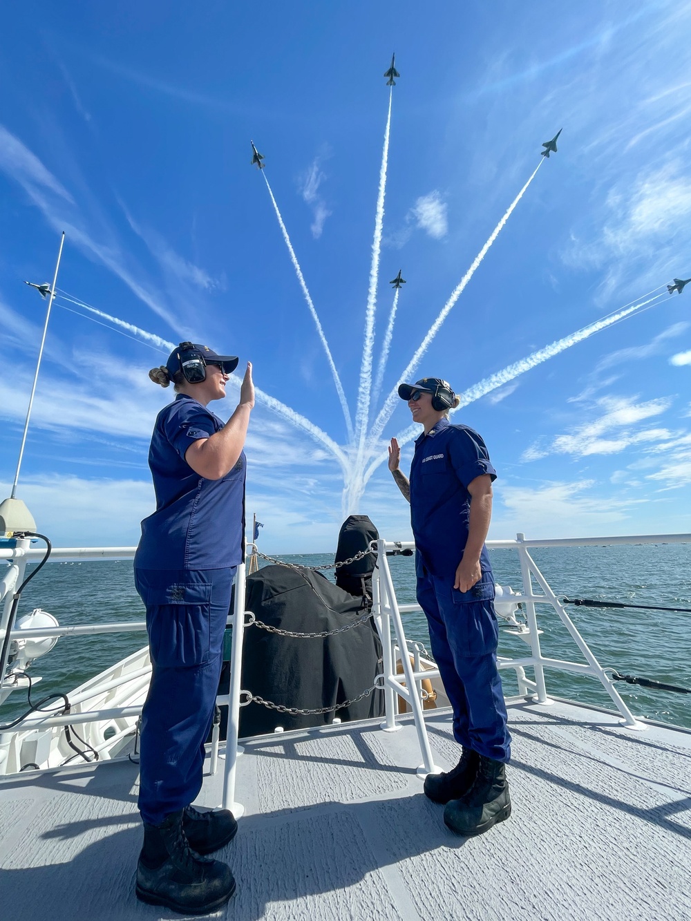 DVIDS Images Coast Guard enforces safety zone during Atlantic City