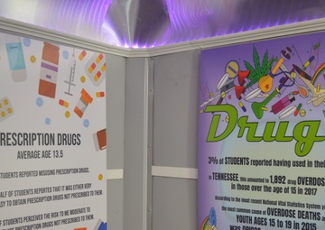 Tennessee National Guard features anti-drug trailer at national conference
