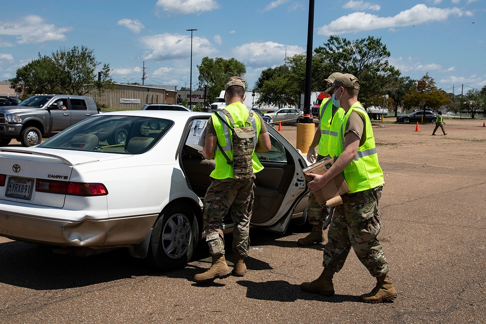 La. National Guard supports recovery efforts from Hurricane Ida