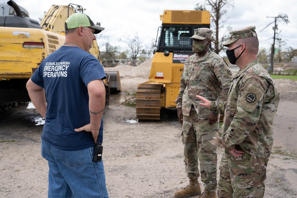 La. National Guard supports recovery efforts from Hurricane Ida