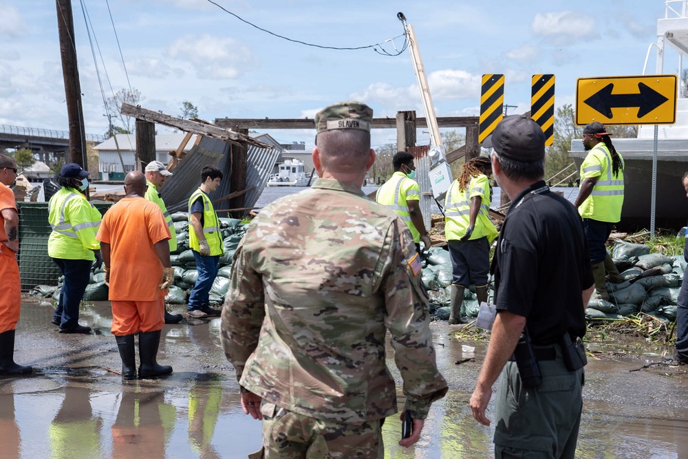 La. National Guard supports recovery efforts from Hurricane Ida