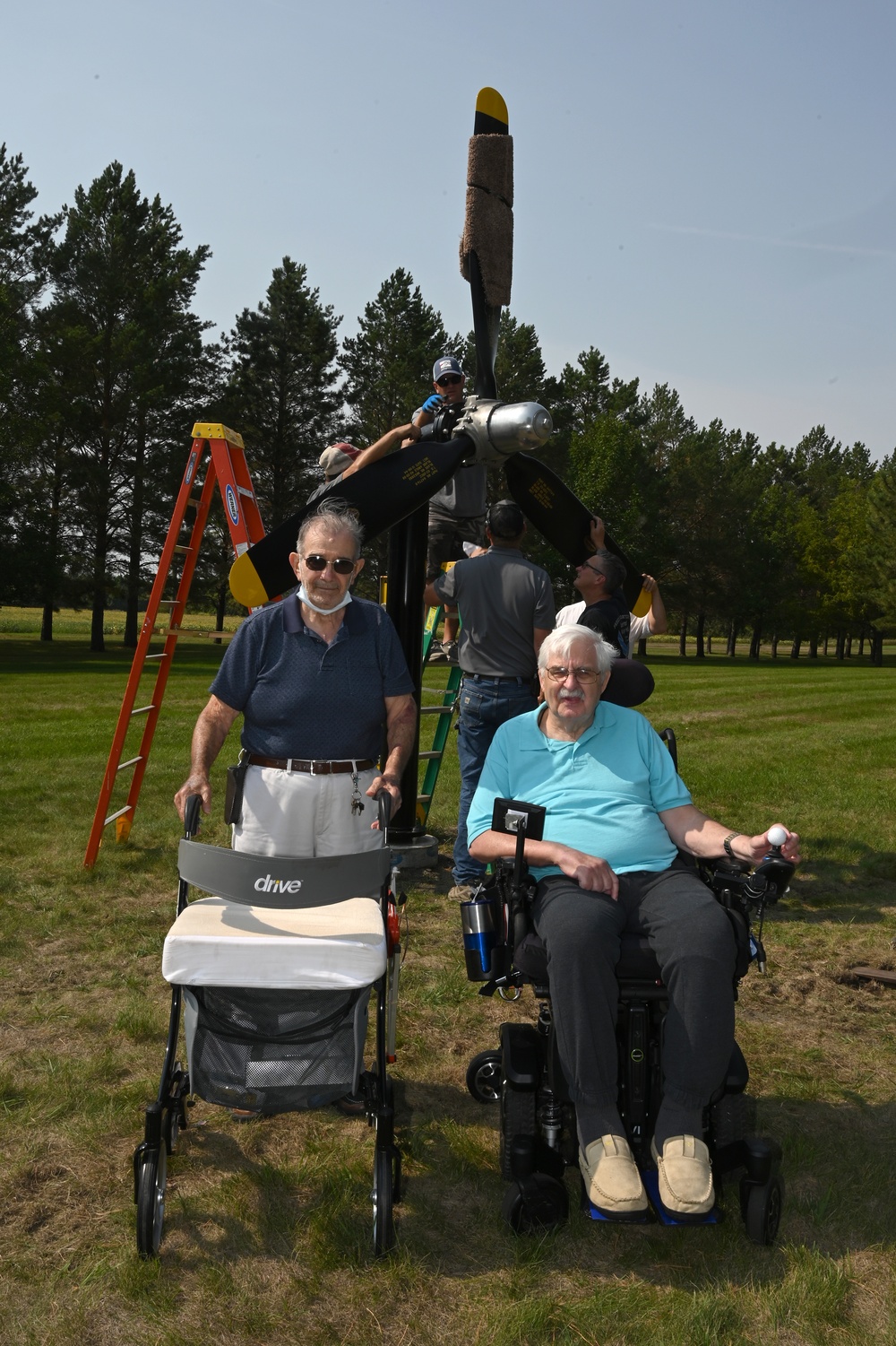 U.S. Air Force Themed display installed at the North Dakota Veterans Home