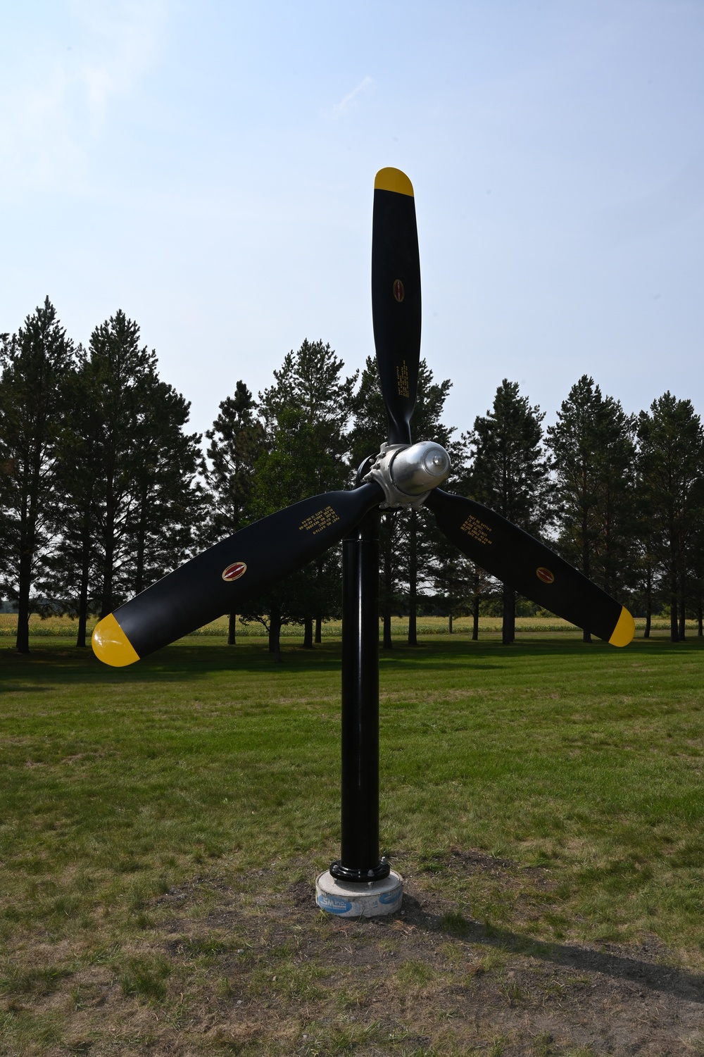 U.S. Air Force Themed display installed at the North Dakota Veterans Home