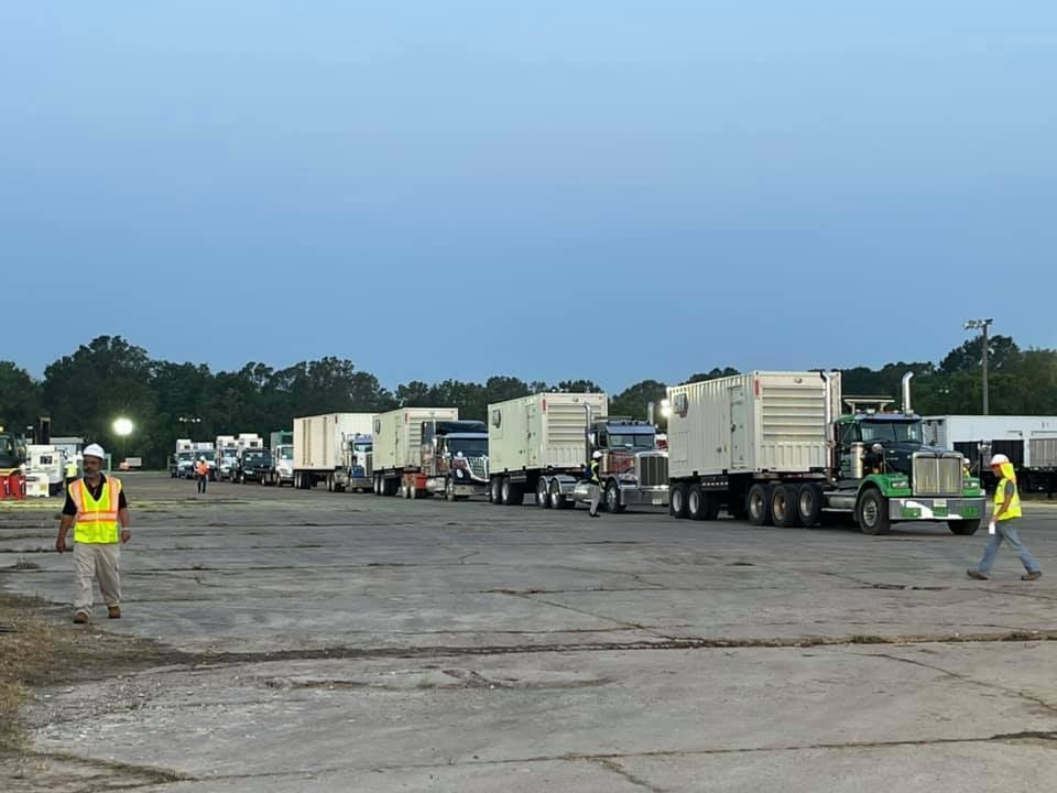 FEMA emergency power generators head to hospital in Thibodaux