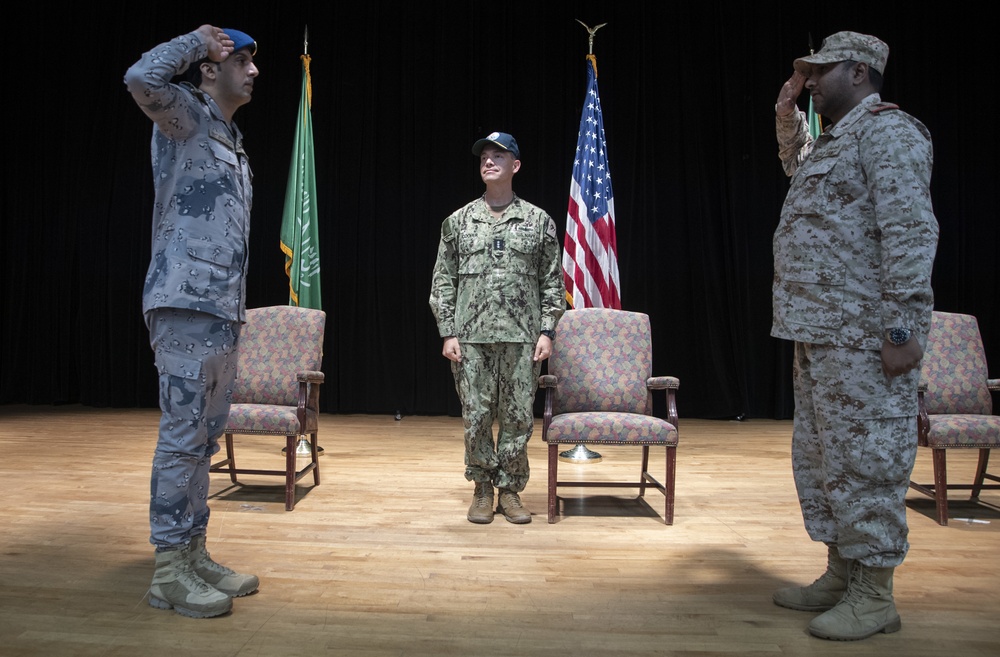 Task Force 152 Holds Change of Command