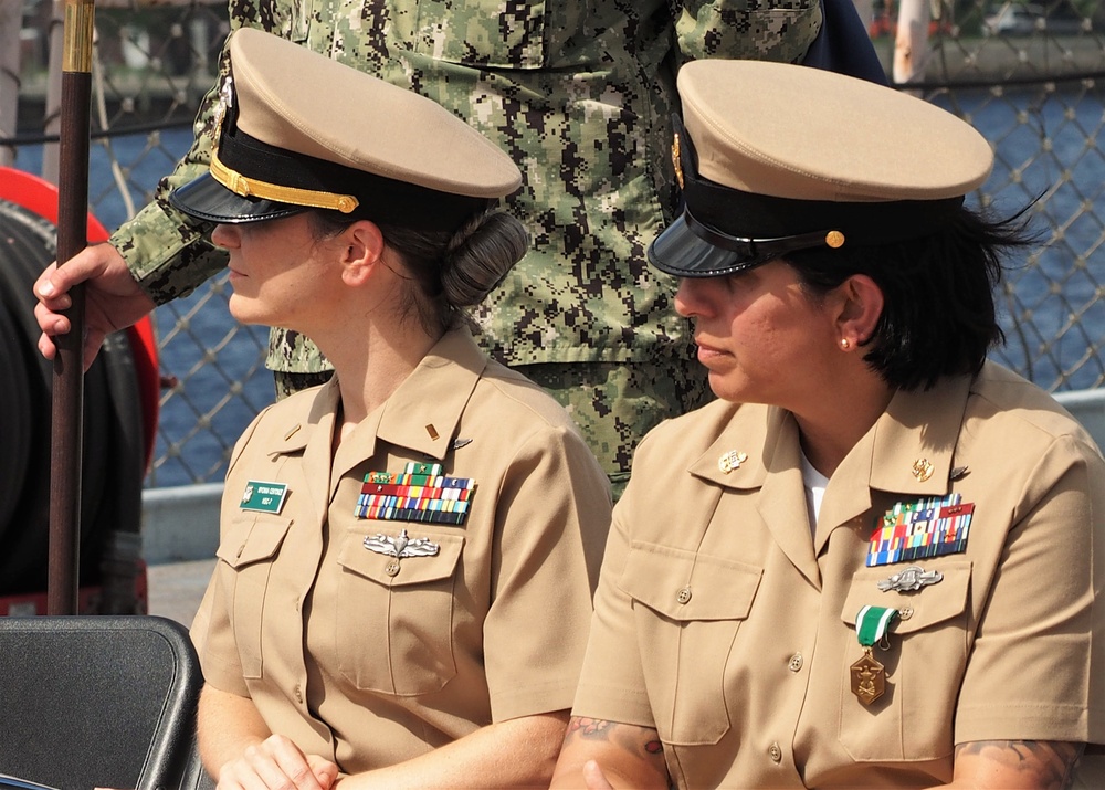 Naval Museum hosts a commissioning ceremony