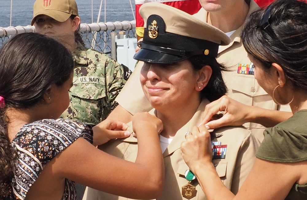 Naval Museum hosts a commissioning ceremony