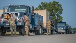 138th Fighter Wing depart in support of Hurricane Ida