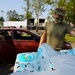 Drive-Up Supply Distribution Center For Hurricane Ida Survivors