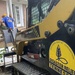Heavy Equipment Brought by Volunteers To Help Clean-Up