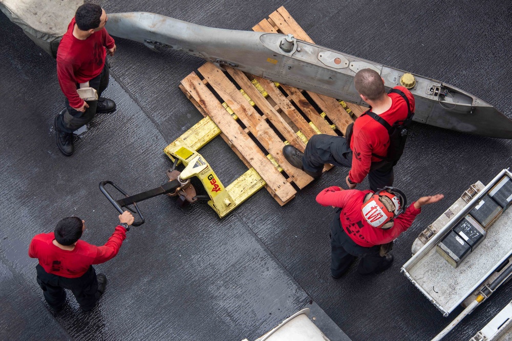 USS Ronald Reagan (CVN 76) Flight Deck