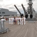 Naval Museum hosts a commissioning ceremony aboard Battleship Wisconsin