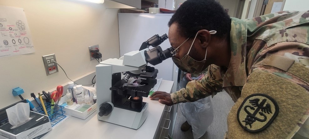 Atop and Under the Microscope: Veterinary Food Inspector Cross Training