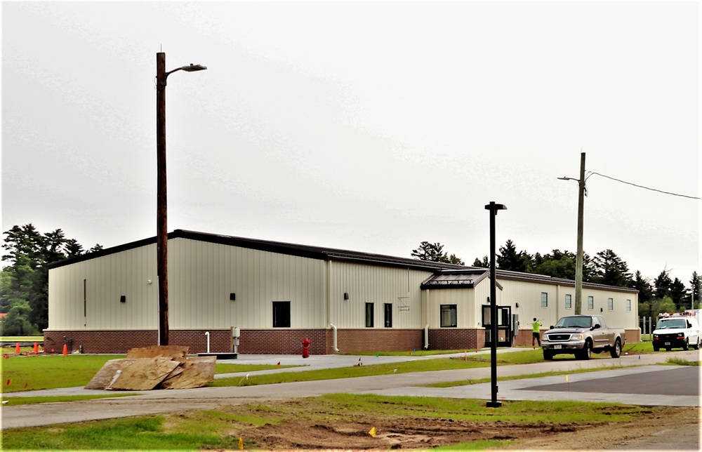 Fitness facility at Fort McCoy’s running track nearing closer to completion