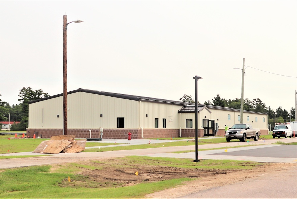 Fitness facility at Fort McCoy’s running track nearing closer to completion
