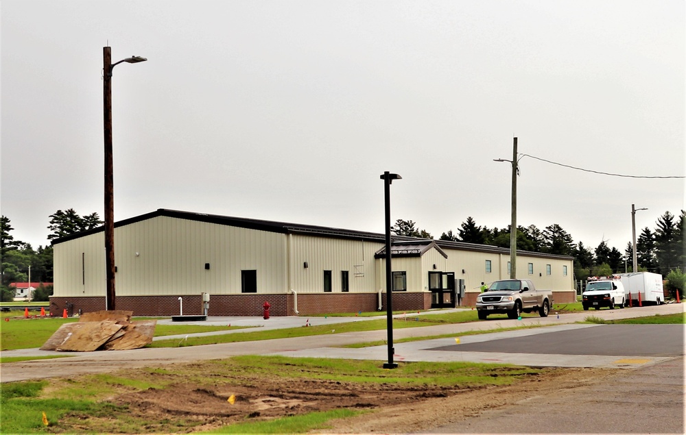 Fitness facility at Fort McCoy’s running track nearing closer to completion