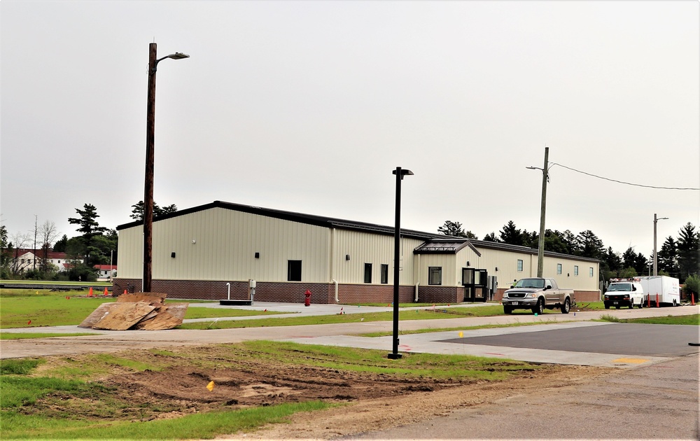 Fitness facility at Fort McCoy’s running track nearing closer to completion