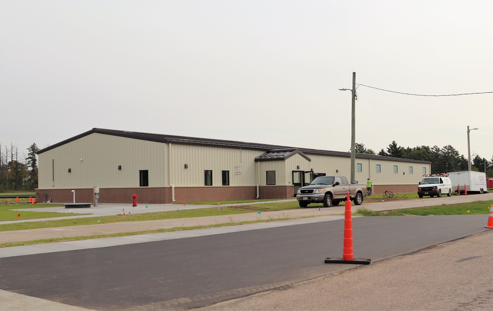 Fitness facility at Fort McCoy’s running track nearing closer to completion